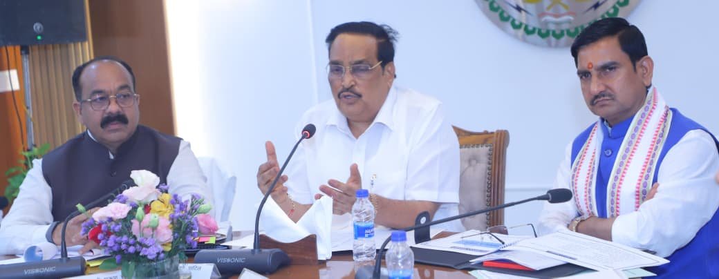 IMG 20260727 WA0590 जल जीवन मिशन 2.0 छत्तीसगढ़ सदन में केंद्रीय जल शक्ति मंत्री की अध्यक्षता में समीक्षा बैठक का आयोजन