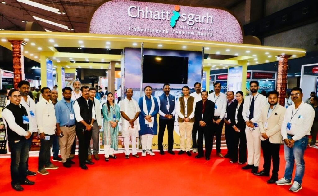 21 राज्यों के बीच छत्तीसगढ़ टूरिज्म बोर्ड के अभिनव पवेलियन को मिला राष्ट्रीय सम्मान 2 a28767e8 75ff 447a 91df 8414b570d06f 21 राज्यों के बीच छत्तीसगढ़ टूरिज्म बोर्ड के अभिनव पवेलियन को मिला राष्ट्रीय सम्मान