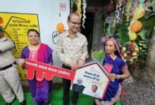 IMG 20260809 WA0015 आयुक्त वीबी -जीरामजी ने किया ग्रामीण क्षेत्रों में निर्माण कार्यों का औचक निरीक्षण