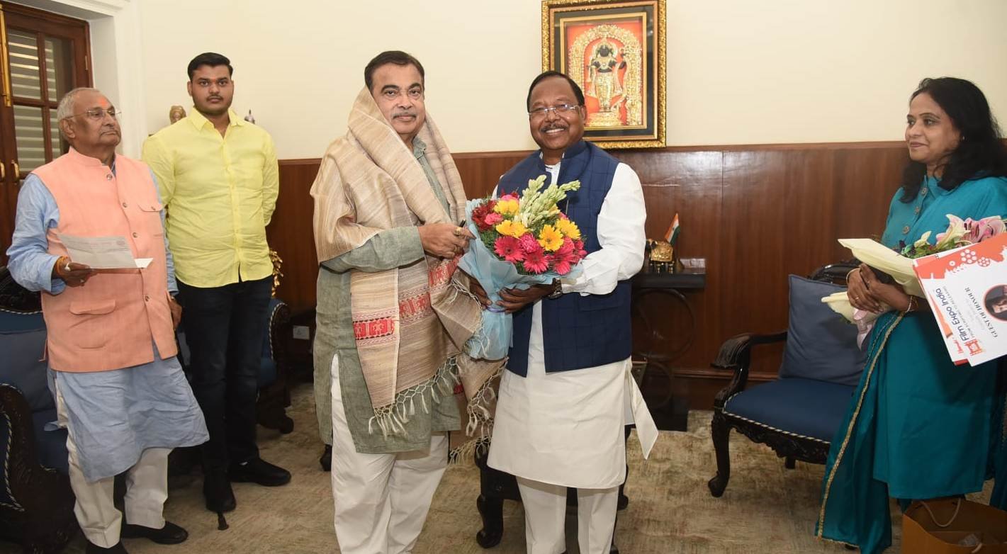 IMG 20260811 WA0098 बलरामपुर और रामानुजगंज को जल्द मिलेगा बायपास की सौगात, मंत्री नेताम ने केंद्रीय परिवहन मंत्री नितिन गडकरी से दिल्ली में की सौजन्य मुलाकात