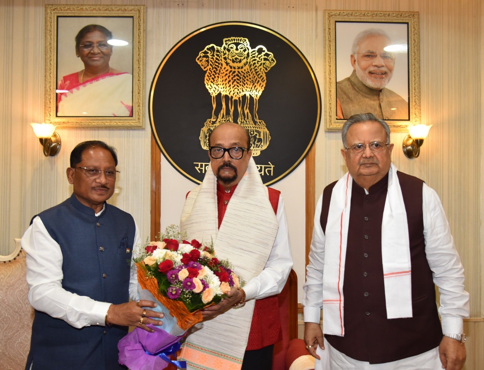 IMG 20260815 WA1433 स्वतंत्रता दिवस पर लोकभवन में आयोजित हुआ ‘स्वागत समारोह’