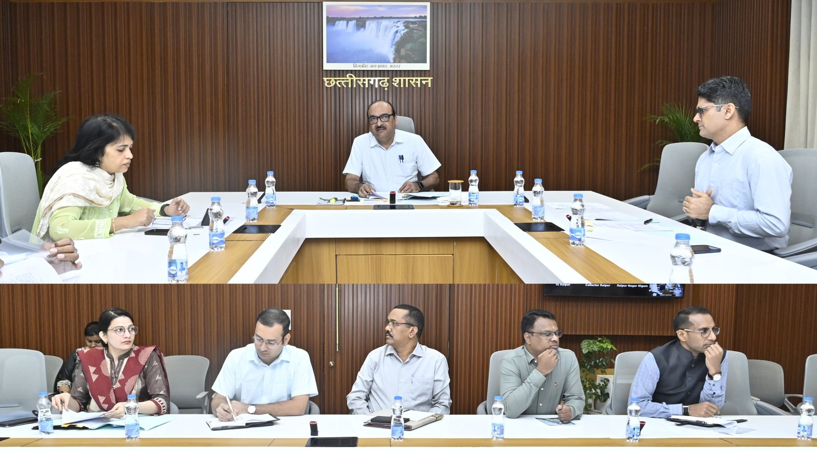 IMG 20260819 WA0442 उपराष्ट्रपति के 2 सितंबर को प्रस्तावित छत्तीसगढ़ प्रवास की तैयारियों की मुख्य सचिव ने की समीक्षा