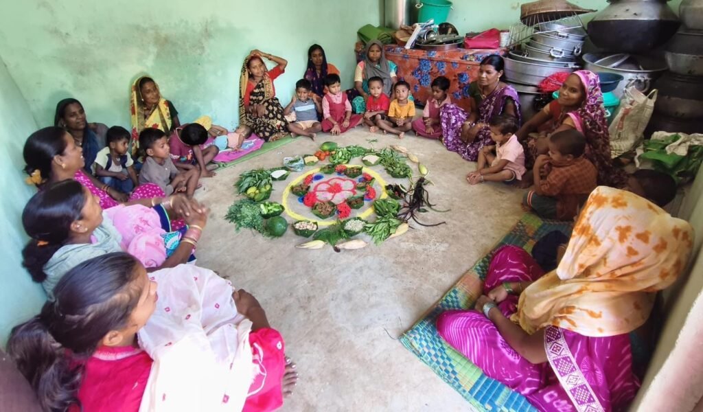 1009460986 सेवा संकल्प अभियान नारायणपुर के आंगनबाड़ी केंद्रों में 'आंगन मिलन' का शुभारंभ