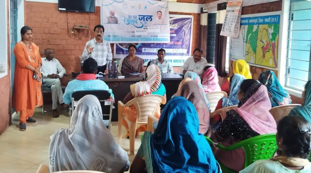 1009473061 ​नल से जल, स्वावलंबन से कल धमतरी का बेंद्रानवागांव बना ‘हर घर जल’ प्रमाणीकृत ग्राम