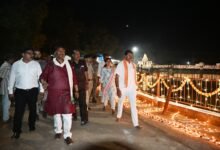 IMG 20260917 WA0687 आशीर्वाद के दीयों से जगमगाया नारायणपुर, जिले में जले 1 लाख 28 हजार 633 दीप