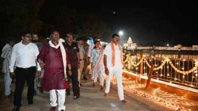 IMG 20260917 WA0687 आशीर्वाद के दीयों से जगमगाया नारायणपुर, जिले में जले 1 लाख 28 हजार 633 दीप