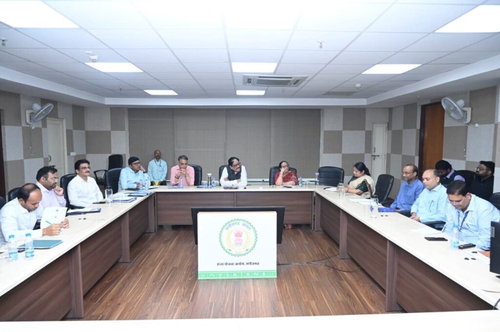 1009570061 नीति आयोग की महानिदेशक निधि छिब्बर ने छत्तीसगढ़ राज्य नीति आयोग के कार्यों की सराहना की