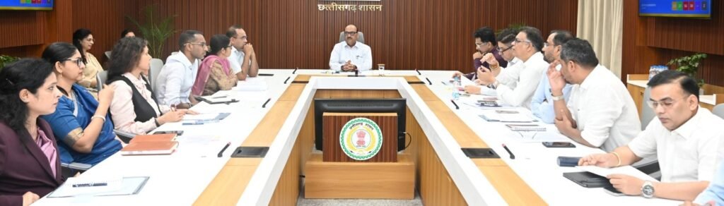 1009732441 मुख्य सचिवों के राष्ट्रीय सम्मेलन की तैयारियों को लेकर छत्तीसगढ़ में उच्च स्तरीय बैठक संपन्न