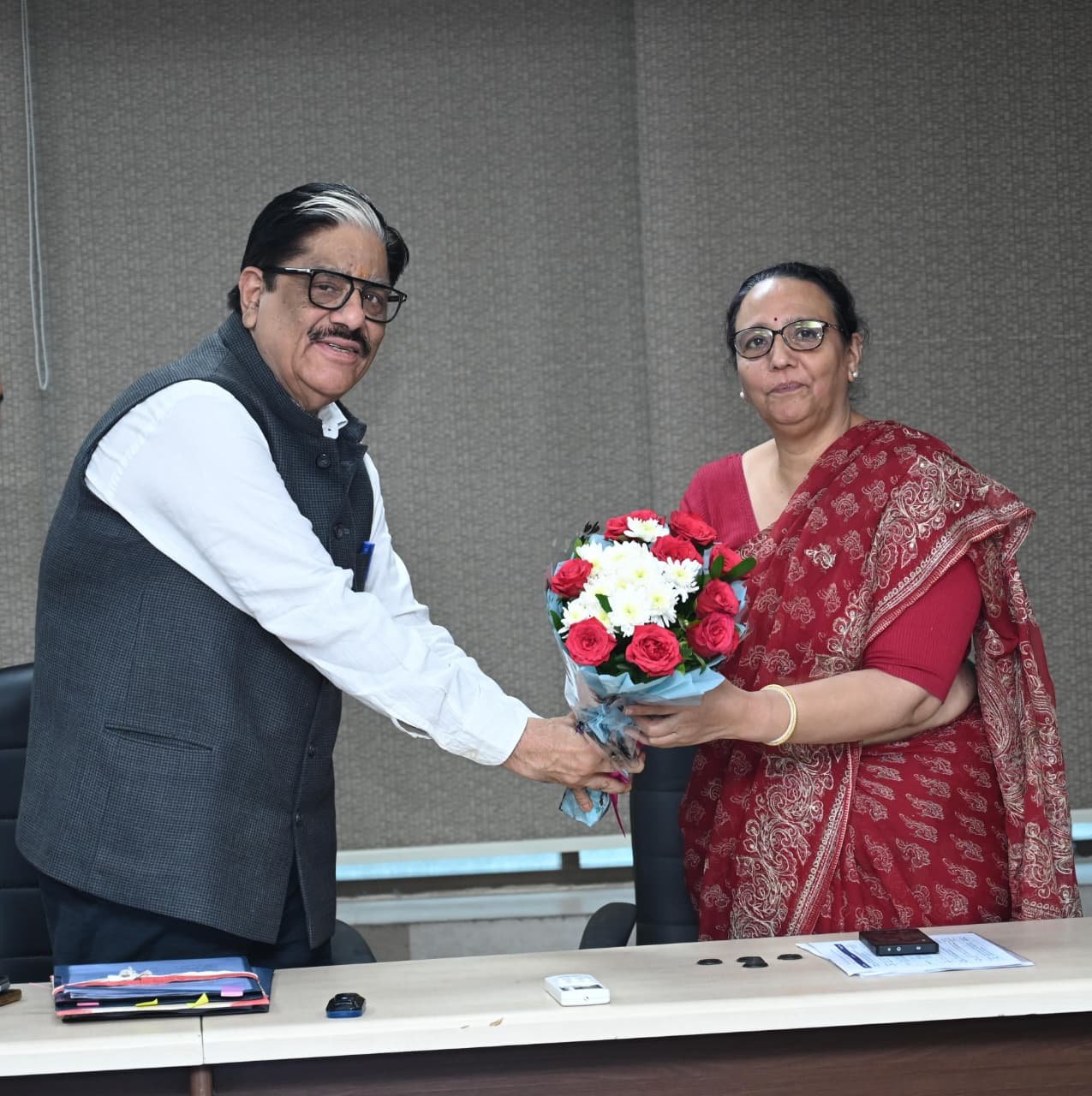 IMG 20261009 WA0354 नीति आयोग की महानिदेशक निधि छिब्बर ने छत्तीसगढ़ राज्य नीति आयोग के कार्यों की सराहना की
