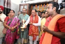 IMG 20261017 WA0152 मुख्यमंत्री साय ने रायपुर के कालीबाड़ी मंदिर एवं दुर्गा पूजा पंडाल में टेका माथा, प्रदेशवासियों की खुशहाली के लिए मांगा आशीर्वाद
