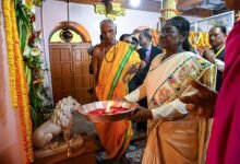 राष्ट्रपति द्रौपदी मुर्मु ने माँ दंतेश्वरी की पूजा-अर्चना कर देशवासियों की सुख-समृद्धि और खुशहाली की कामना की 88 IMG 20261023 WA0015 राष्ट्रपति द्रौपदी मुर्मु ने माँ दंतेश्वरी की पूजा-अर्चना कर देशवासियों की सुख-समृद्धि और खुशहाली की कामना की